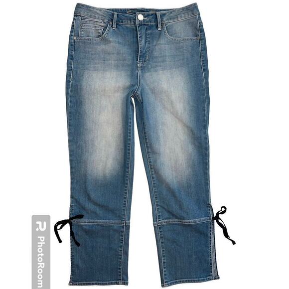 Seven7 High Rise Stovepipe Straight Jeans, size 8, 26” inseam - Picture 1 of 10